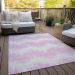 Addison Rugs Chantille Pink 10'0" x 14'0" Room Scene
