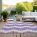 Addison Rugs Chantille Purple 9'0" x 12'0" Room Scene