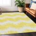 Addison Rugs Chantille Yellow 2'6" x 3'10" Room Scene