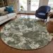 Addison Rugs Chantille Olive 8'0" x 8'0" Round Room Scene