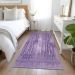 Addison Rugs Chantille Purple 2'3" x 7'6" Runner Room Scene