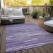Addison Rugs Chantille Purple 8'0" x 10'0" Room Scene