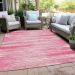 Addison Rugs Chantille Pink 3'0" x 5'0" Room Scene