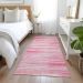 Addison Rugs Chantille Pink 2'3" x 7'6" Runner Room Scene