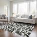 Addison Rugs Chantille Black 3'0" x 5'0" Room Scene