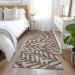 Addison Rugs Chantille Brown 2'3" x 7'6" Runner Room Scene