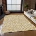 Addison Rugs Chantille Gold 2'6" x 3'10" Room Scene