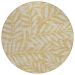 Addison Rugs Chantille Gold 8'0" x 8'0" Round Collection