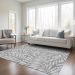 Addison Rugs Chantille Gray 9'0" x 12'0" Room Scene