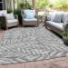 Addison Rugs Chantille Gray 9'0" x 12'0" Room Scene
