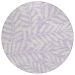 Addison Rugs Chantille Lavender 8'0" x 8'0" Round Collection