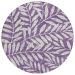 Addison Rugs Chantille Purple 8'0" x 8'0" Round Collection