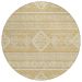 Addison Rugs Chantille Gold 8'0" x 8'0" Round Collection