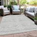 Addison Rugs Chantille Silver 9'0" x 12'0" Room Scene