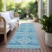 Addison Rugs Chantille Teal 2'3" x 7'6" Runner Room Scene