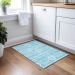 Addison Rugs Chantille Teal 1'8" x 2'6" Room Scene