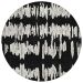 Addison Rugs Chantille Black 8'0" x 8'0" Round Collection