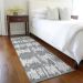 Addison Rugs Chantille Gray 2'3" x 7'6" Runner Room Scene