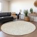 Addison Rugs Chantille Ivory 8'0" x 8'0" Round Room Scene