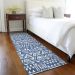 Addison Rugs Chantille Navy 2'3" x 7'6" Runner Room Scene