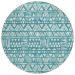 Addison Rugs Chantille Teal 8'0" x 8'0" Round Collection