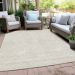Addison Rugs Chantille Ivory 3'0" x 5'0" Room Scene