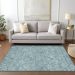 Addison Rugs Chantille Teal 5'0" x 7'6" Room Scene
