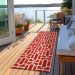 Addison Rugs Chantille Red 2'3" x 7'6" Runner Room Scene