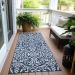 Addison Rugs Chantille Navy 2'3" x 7'6" Runner Room Scene