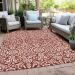 Addison Rugs Chantille Red 3'0" x 5'0" Room Scene