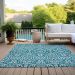 Addison Rugs Chantille Teal 9'0" x 12'0" Room Scene