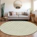 Addison Rugs Chantille Aloe 8'0" x 8'0" Round Room Scene