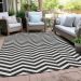 Addison Rugs Chantille Black 9'0" x 12'0" Room Scene