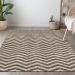 Addison Rugs Chantille Brown 3'0" x 5'0" Room Scene