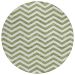 Addison Rugs Chantille Green 8'0" x 8'0" Round Collection