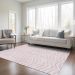 Addison Rugs Chantille Pink 9'0" x 12'0" Room Scene
