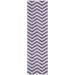 Addison Rugs Chantille Purple 2'3" x 7'6" Runner Collection