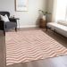 Addison Rugs Chantille Salmon 8'0" x 10'0" Room Scene