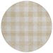Addison Rugs Chantille Beige 8'0" x 8'0" Round Collection