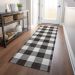 Addison Rugs Chantille Black 2'3" x 7'6" Runner Room Scene