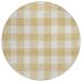Addison Rugs Chantille Gold 8'0" x 8'0" Round Collection