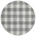 Addison Rugs Chantille Gray 8'0" x 8'0" Round Collection