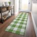 Addison Rugs Chantille Green 2'3" x 7'6" Runner Room Scene