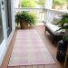 Addison Rugs Chantille Pink 2'3" x 7'6" Runner Room Scene