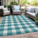 Addison Rugs Chantille Teal 3'0" x 5'0" Room Scene