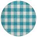 Addison Rugs Chantille Teal 8'0" x 8'0" Round Collection