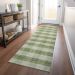 Addison Rugs Chantille Green 2'3" x 7'6" Runner Room Scene