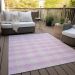 Addison Rugs Chantille Pink 8'0" x 10'0" Room Scene
