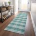 Addison Rugs Chantille Teal 2'3" x 7'6" Runner Room Scene
