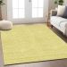 Addison Rugs Chantille Yellow 2'6" x 3'10" Room Scene